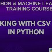 CSV Module How To Read And Write CSV Files Python Tutorial 2025