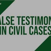 Article 182 False Testimony In Civil Cases Criminal Law Discussion