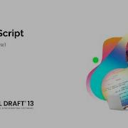 Idea To Script 1 2 3 Workflow Final Draft 13