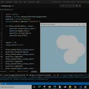 Draw Clouds Using Python Turtle Graphics