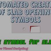 Allplan Visual Scripting Automate Hole Symbols For Slabs BIM Workflow Optimization