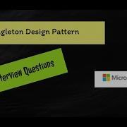 Singleton Design Pattern NET Interview Questions Design Patterns