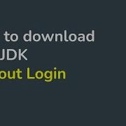How To Download And Install Java JDK Without Login To Oracle