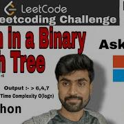 Search In A Binary Search Tree Microsoft Interview Question Leetcode 700 Binary Search Tree