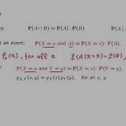 L07 4 Independence Of Random Variables