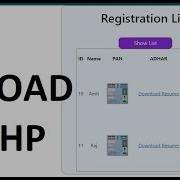 Complete Guide To File Upload In PHP And MySQL Step By Step Tutorial PHP CRUD Operations