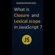Closure And Lexical Scope In JavaScript Shorts Youtubeshorts Short Javascript Interview
