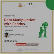 7th Workshop Data Manipulation With Pandas 30 Days Of Data Science Workshop