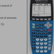 Linear Programming Problem Revenue Function TI 84 Calculator