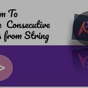 How To Remove Consecutive Vowels From The String