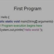 Java Programming 3 MIT And Hello World