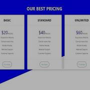 Create Pricing Table Using Only HTML CSS BOOTSTRAP