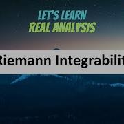 RA17 Riemann Integrability