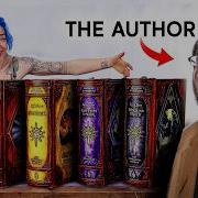 I Made MASSIVE Leatherbound Books And Gave Them To The Author