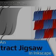 How To Create An ABSTRACT JIGSAW In INKSCAPE