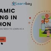 Dynamic Typing In Python Tutorial Beginners Learnbay