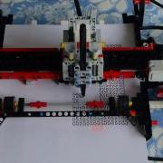 LEGO Mindstorms EV3 Plotter Drawing A Detailed Hilbert Curve