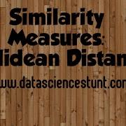 Ai Similarity Measures Euclidean Distance Shorts Ml