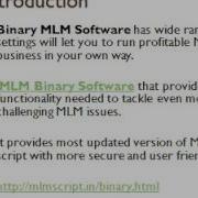 MLM Binary Plan PHP Script Binary PlanMLM Software Binary MLM Software
