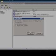Enable Or Disable Active Desktop In Terminal Server Config