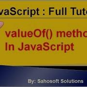 ValueOf Method In JavaScript JavaScript Full Tutorial In Hindi