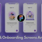 Splash Onboarding Screens Animation In Figma Easy Tutorial Figma Viral Animation Figmadesign