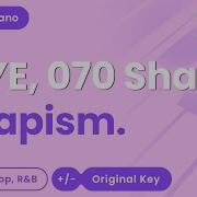 RAYE 070 Shake Escapism Piano Karaoke
