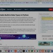 Python Mutable And Immutable Objects
