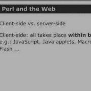 Perl Tutorials Part 2 Perl And The Web
