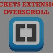 Brackets Extensions Overscroll