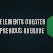 HackerRank Count Elements Greater Than Previous Average Optimal Solution