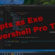 Powershell Scripts As Services And Console Apps