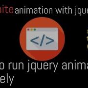 How To Run JQUERY Animate Function Infinitely JQUERY Animation Tutorial With Simple Logo Animation