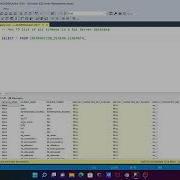 Display List Schemas In SQL Server Database