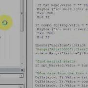 Lesson 32 4 Option Buttons In VBA Userform