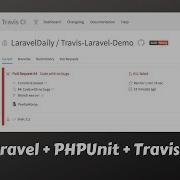 Live Demo Laravel PHPUnit Travis CI