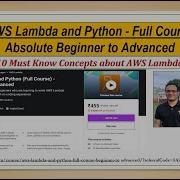 AWS Lambda 10 Must Know Concepts