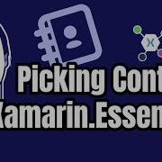Just One Method To Implement Contact Picking With Xamarin Essentials
