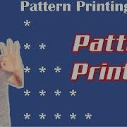 C Practical And Assignment Programs Pattern Printing 1