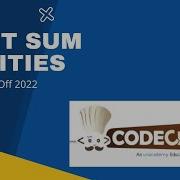 Digit Sum Parities Problem Code DIGSMPAR CodeChef Solution Python3