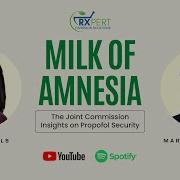 Milk Of Amnesia The Joint Commission Insights On Propofol Security
