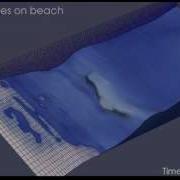 Simulation Of Breaking Waves On Beach
