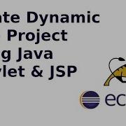 How To Create Servlet And JSP Project In Eclipse With Tomcat 10 Java Dynamic Web Project