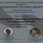 Library Orientation Programme Students Workshop
