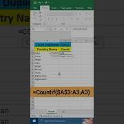 Count Duplicate Values Countif Exceltutorial Soths