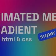 Super Easy Animated Background With HTML CSS