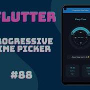 Google Flutter Tutorial For Beginners 88 Fun With Progressive Time Picker In Flutter