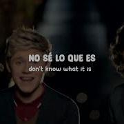 One Thing One Direction Sub Español Letra