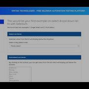 Handling JavaScript Alerts Using Selenium WebDriver