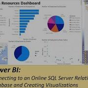 Power BI Connecting To An Online SQL Server Relational Database And Creating Visualizations